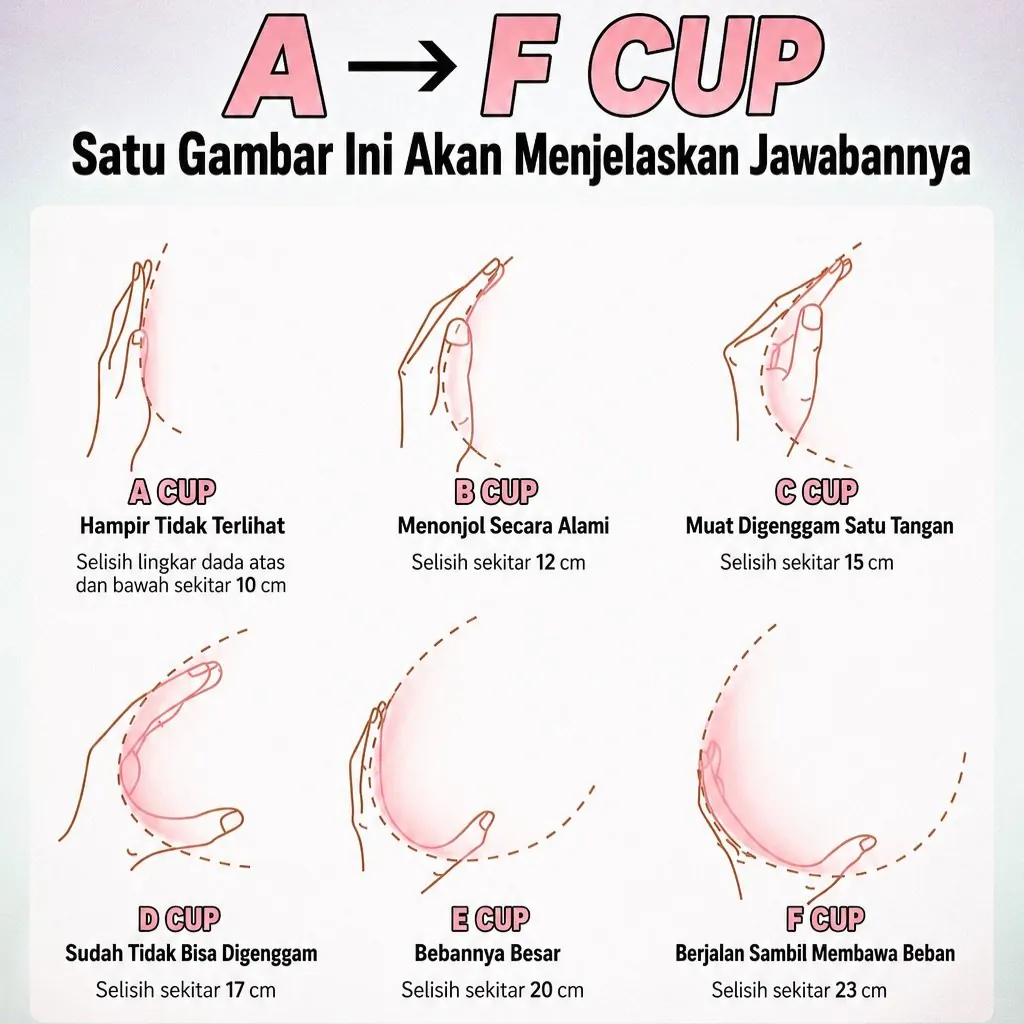 모솔 필독.. 여자 A~F컵에 대한 설명