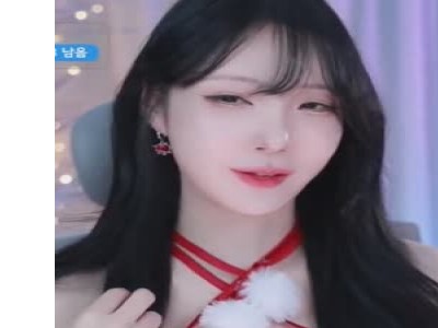 레알 연나비 섹시 산타 가슴골